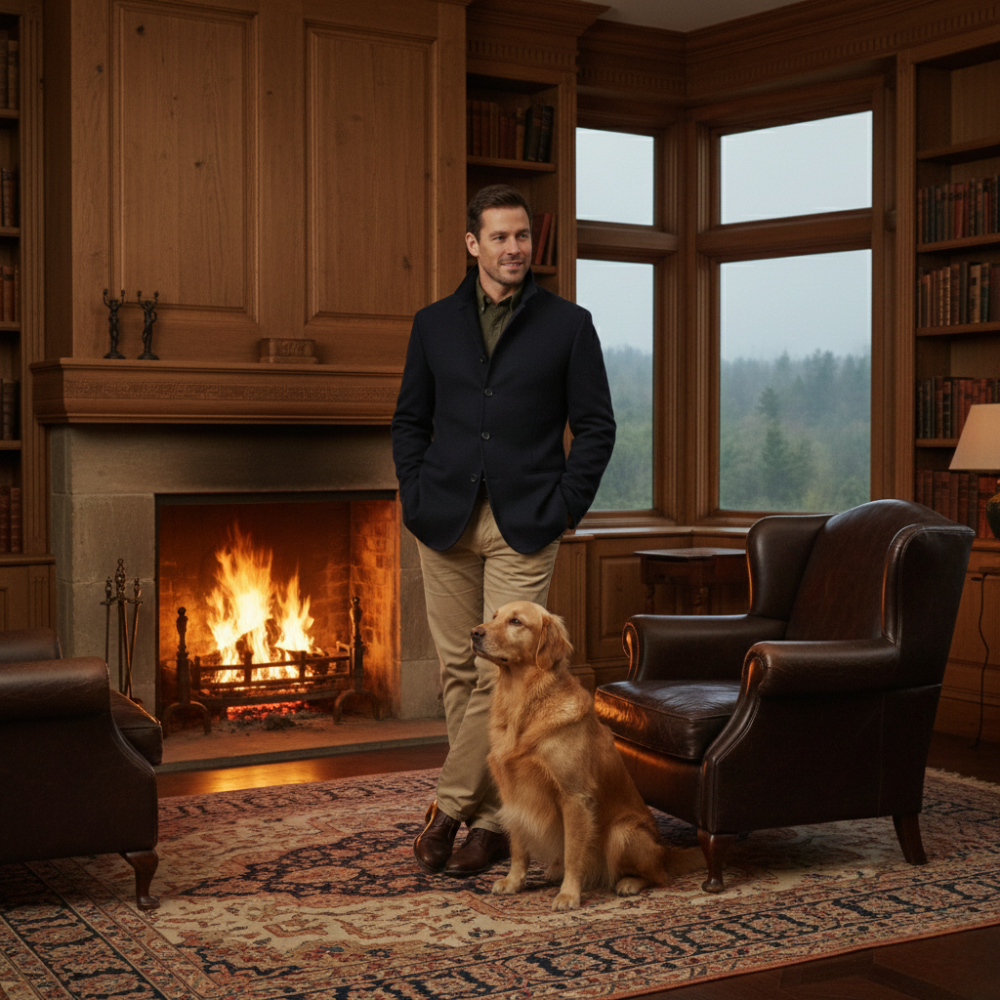 Men’s Vintage Country Jacket – Classic Blazer