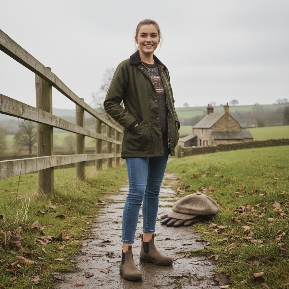 Women’s Chelsea Boots – Classic Outdoor Slip-On Design