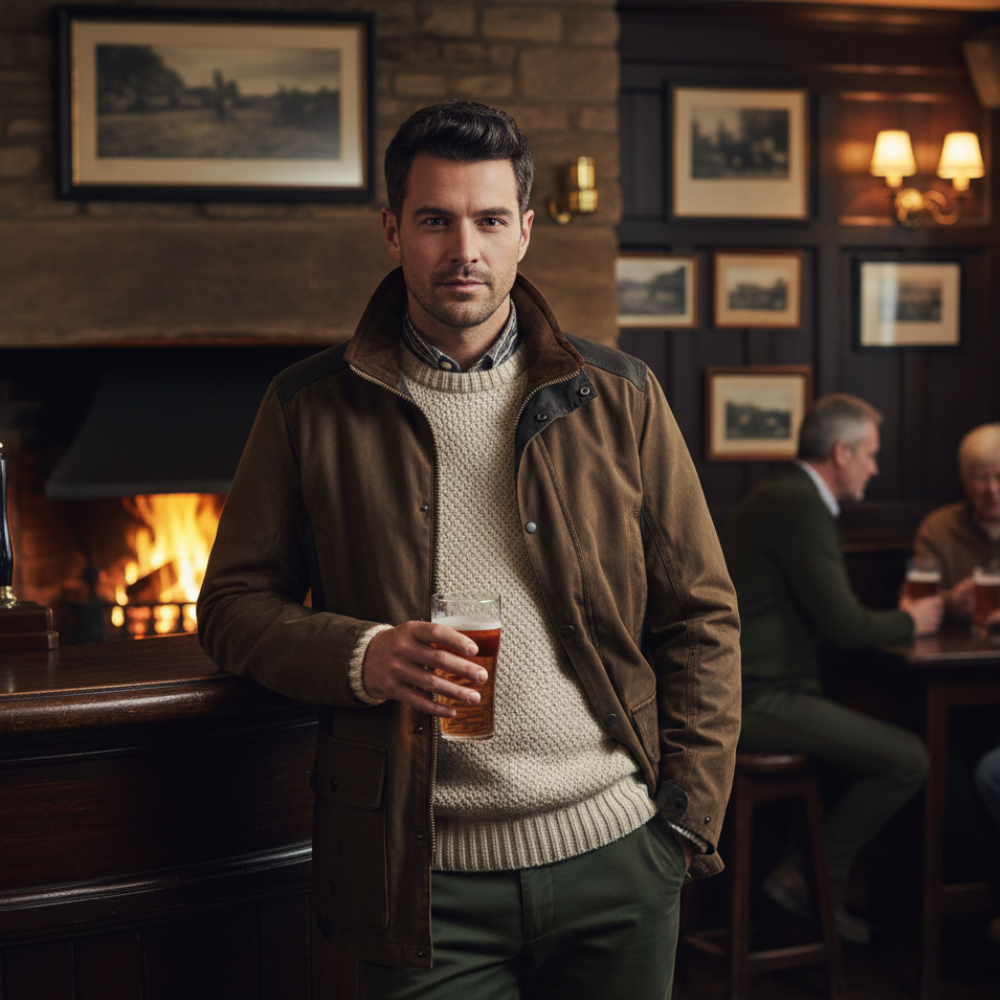 Men’s Country Farmer Jacket – Durable Work Jacket