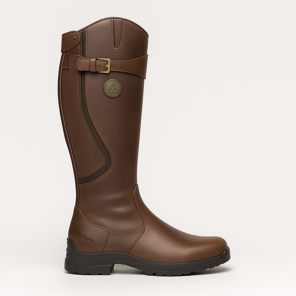 Women's Riding Boots - Waterproof Classic Leather Equestrian Boots