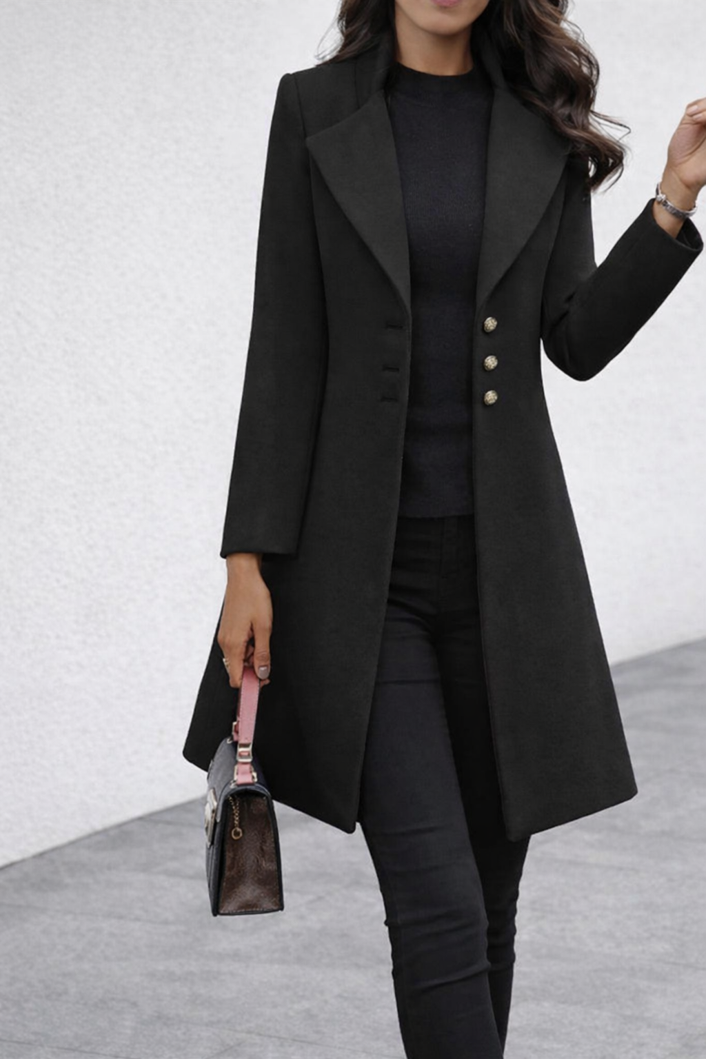 Women's Premium Tailored Longline Trench Coat