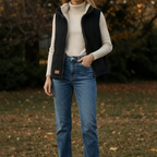 Sleeveless Fleece-Lined Bodywarmer For Women