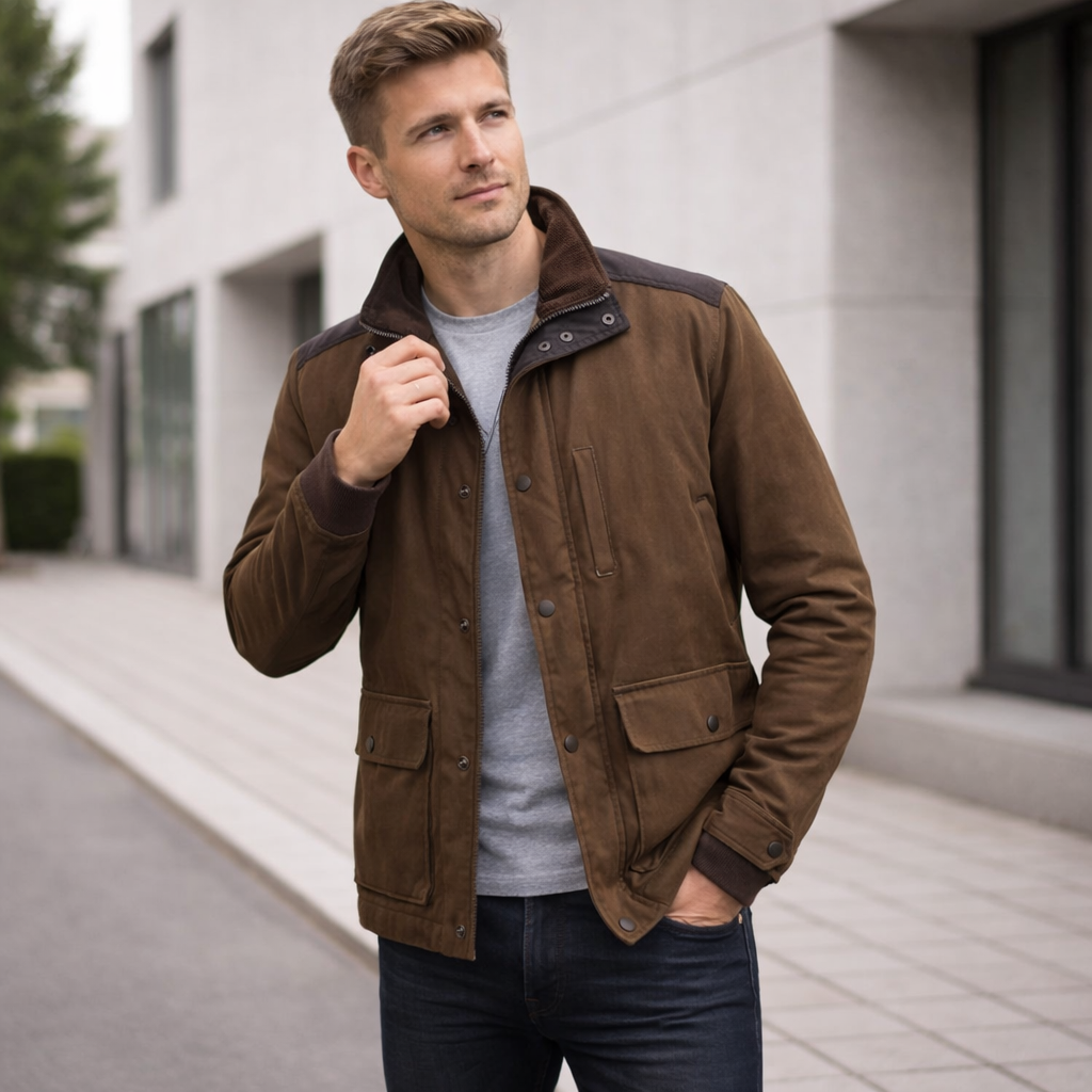 Men’s Country Farmer Jacket – Durable Work Jacket