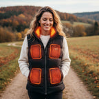 Women’s Heated Gilet – Electric Warm Body Warmer Vest for Outdoor Winter Use