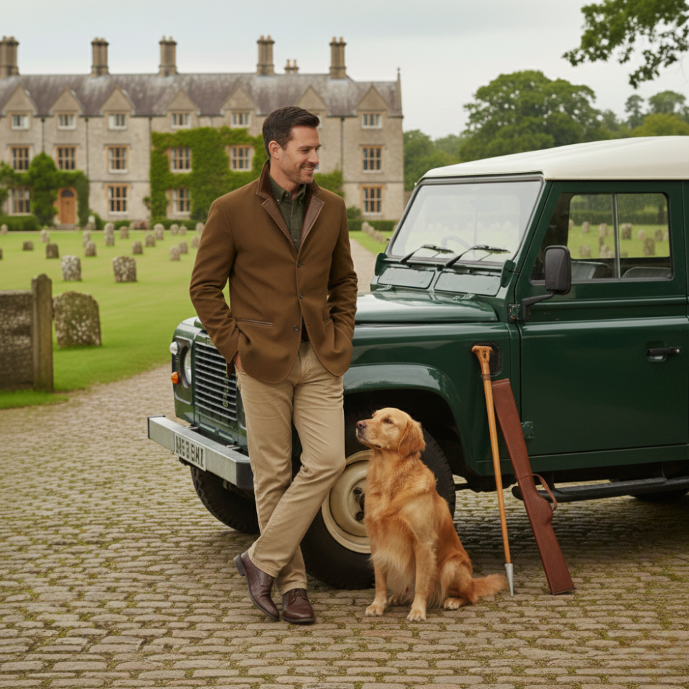 Men’s Vintage Country Jacket – Classic Blazer