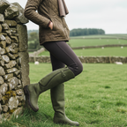 Women’s Knee-High Riding Boots with Side adjustable Buckle – Equestrian Style