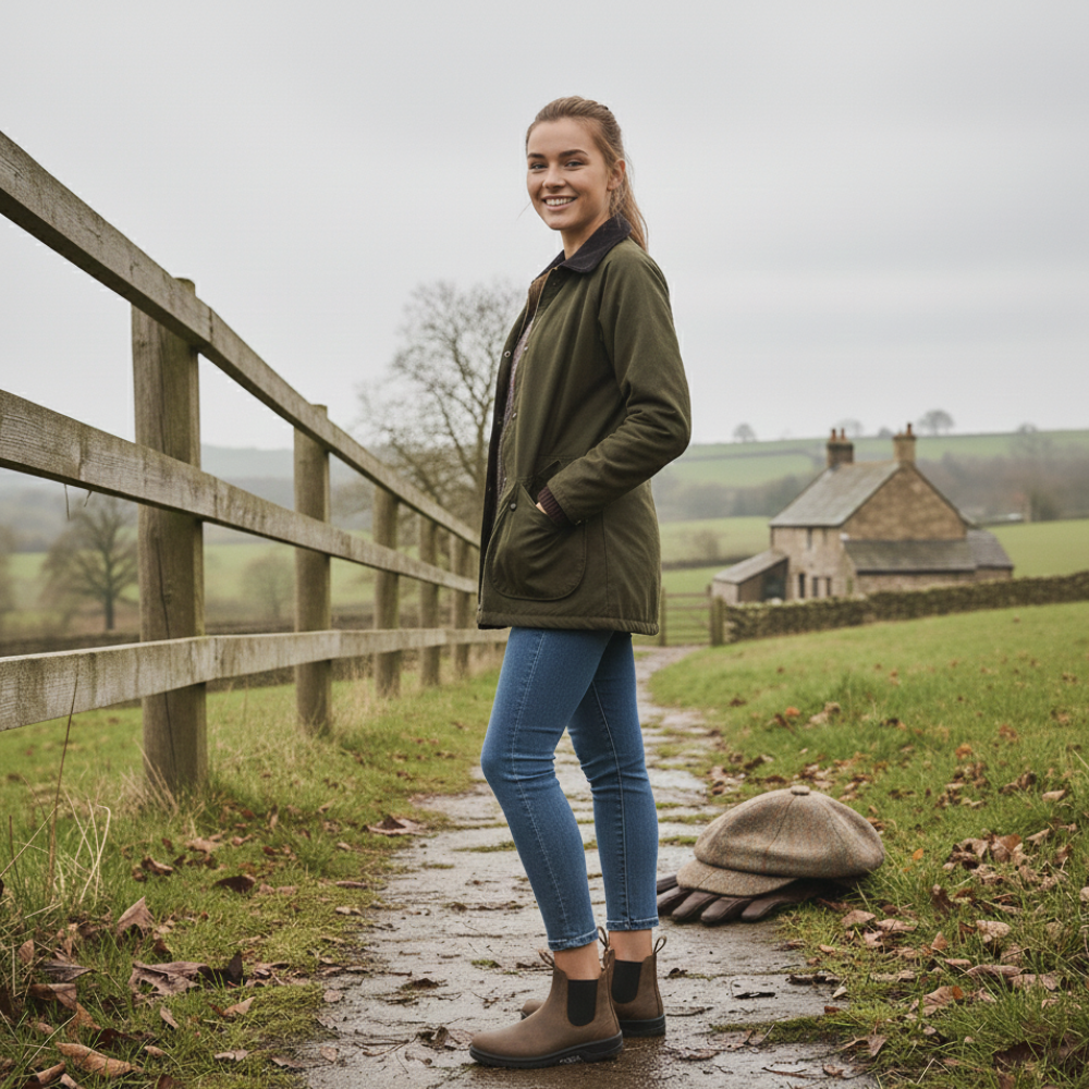 Women’s Chelsea Boots – Classic Outdoor Slip-On Design