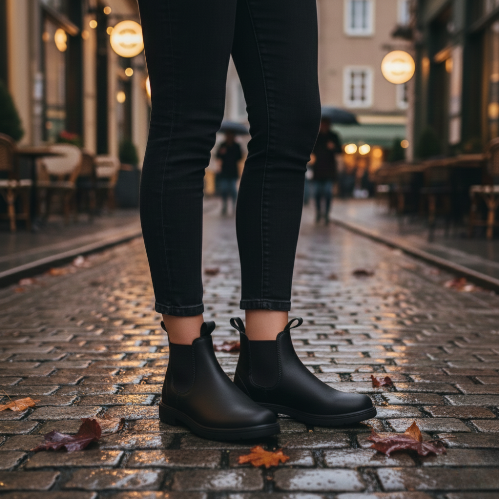 Women’s Chelsea Boots – Classic Outdoor Slip-On Design