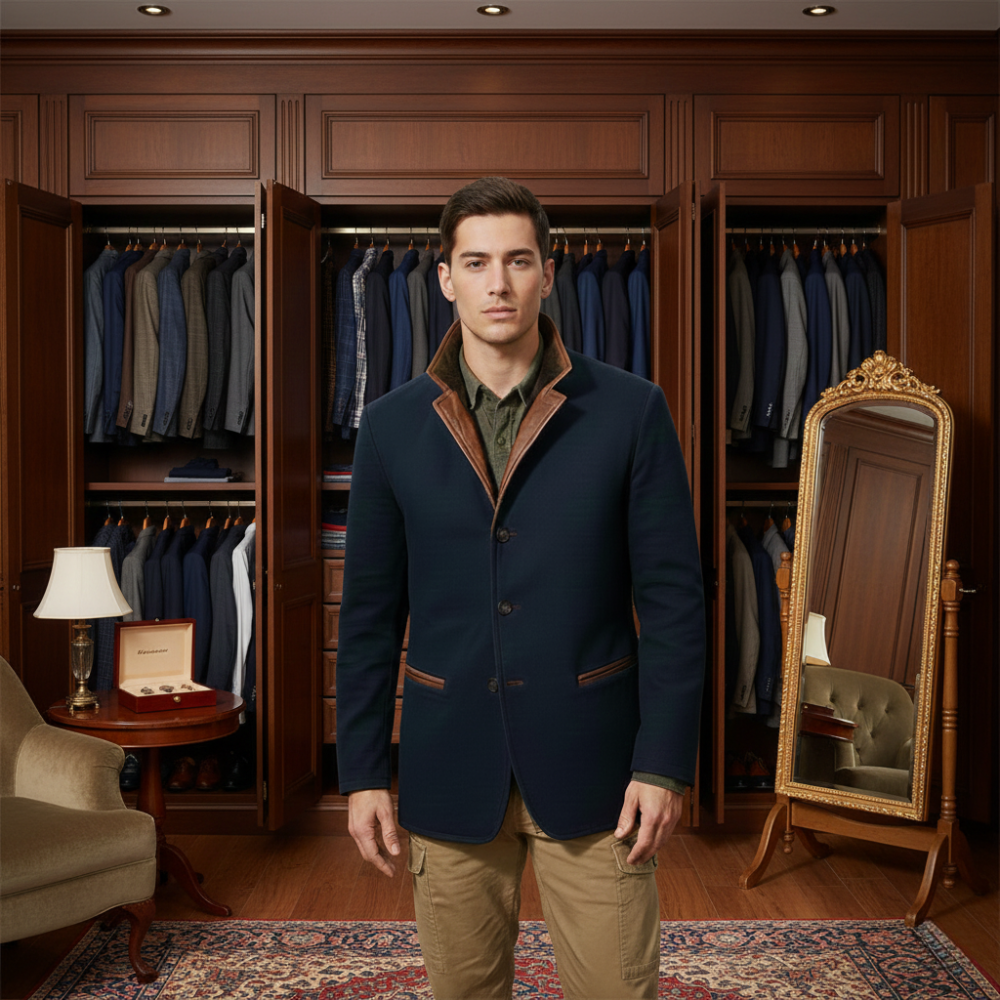 Men’s Vintage Country Jacket – Classic Blazer