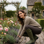 Women’s Knee-High Riding Boots with Side adjustable Buckle – Equestrian Style