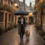 Women's Double-Breasted Long Trench Coat