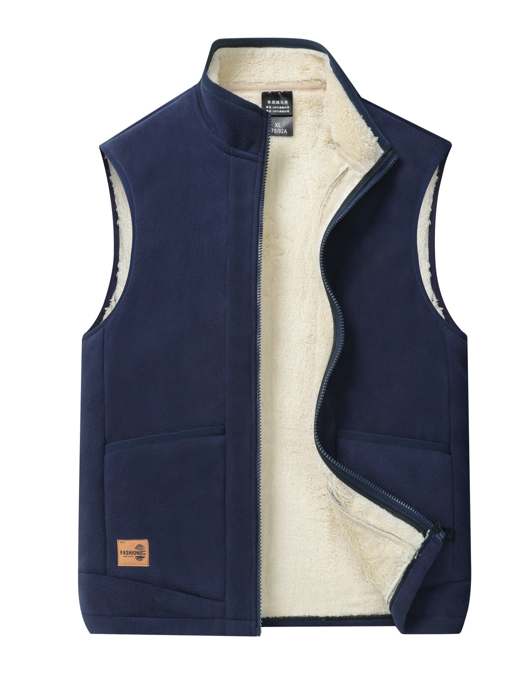 Sleeveless Fleece-Lined Bodywarmer For Women