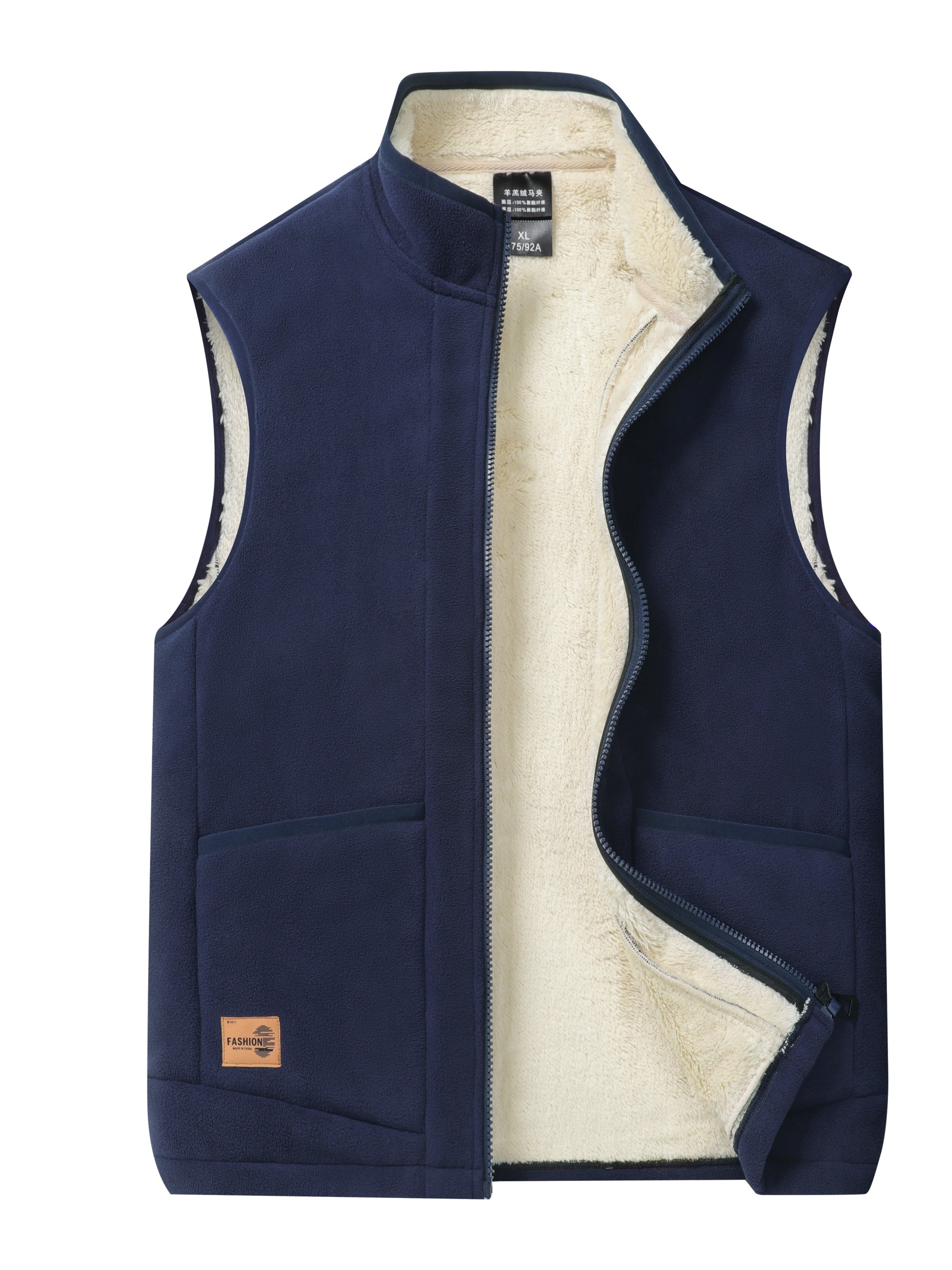 Sleeveless Fleece-Lined Bodywarmer For Women