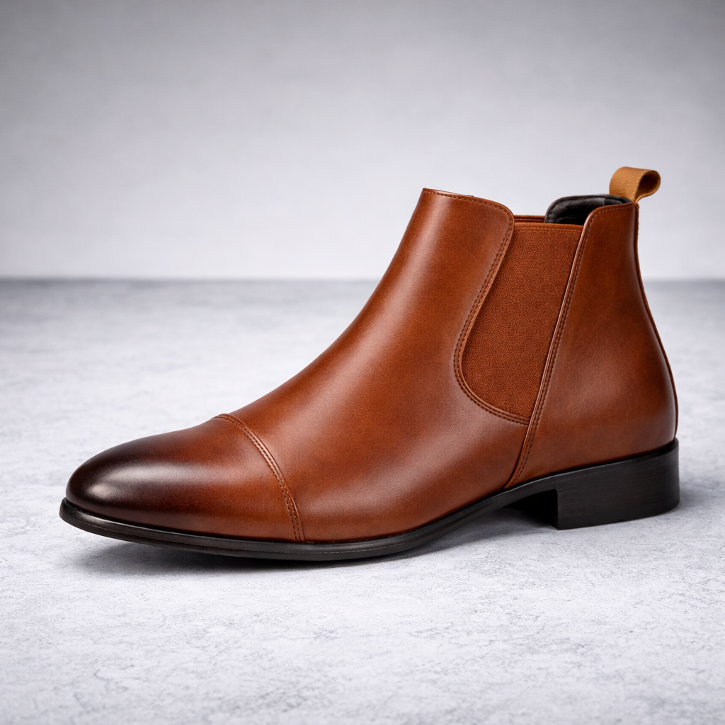 Men's Horse Riding boots - Classic Pointed Chelsea Boots