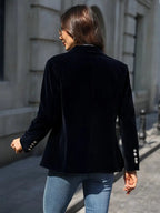 Isabella |  Elegant Velvet Blazer for Women - Country Style
