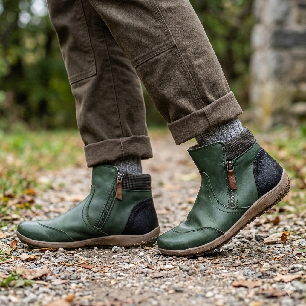 Waterproof Supportive Outdoor Boots – Comfortable Slip on Work Shoes