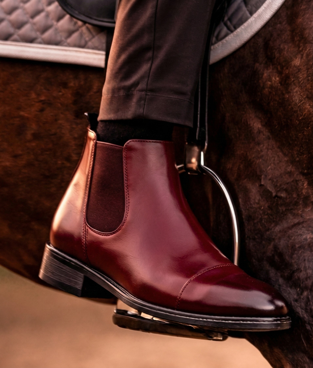 Men's Horse Riding boots - Classic Pointed Chelsea Boots
