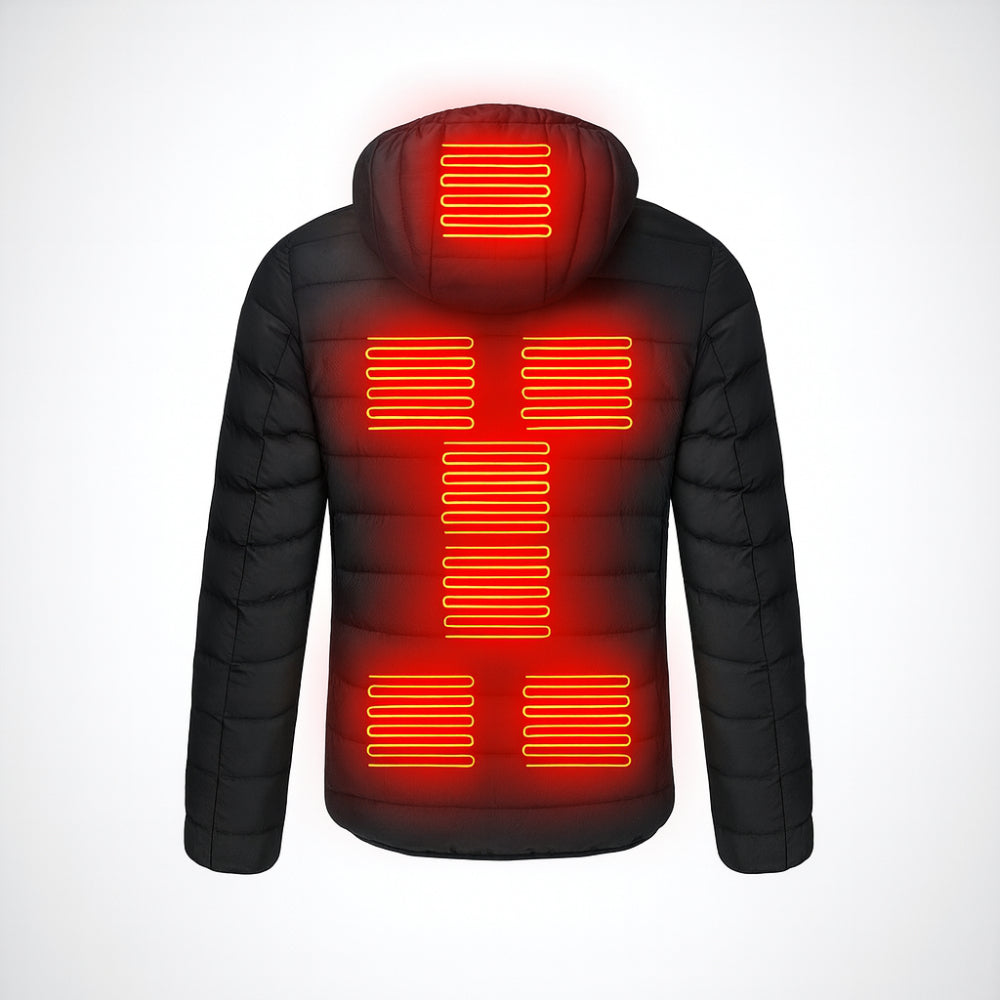 Men's Electric Heated Jacket – Outdoor Winter Exploration Coat