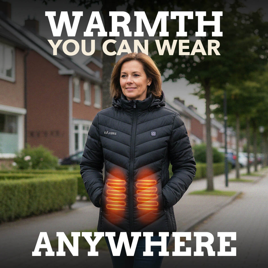 Ultralight Heated Jacket Electric Warm Coat – USB Rechargeable Jacket