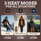 Ultralight Heated Jacket Electric Warm Coat – USB Rechargeable Jacket