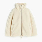 Women's Teddy Fleece Winter Jacket - Stylish and Comfy Zip up Jumper