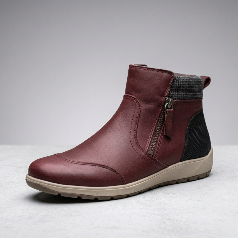 Waterproof Supportive Outdoor Boots – Comfortable Slip on Work Shoes