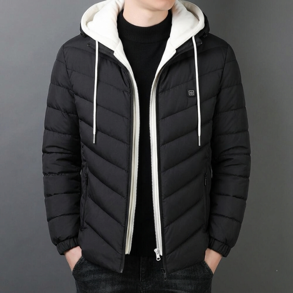 Men's Electric Heated Jacket – Outdoor Winter Exploration Coat