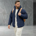 James | Hooded Fleece Jacket for Men