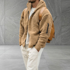 James | Hooded Fleece Jacket for Men