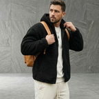 James | Hooded Fleece Jacket for Men