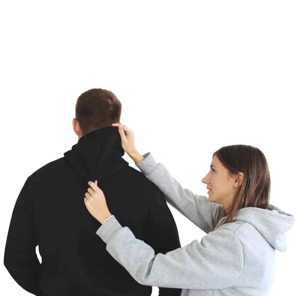Heated Unisex Hoodie – ThermaHoodie Electric Warm Pullover for Outdoor
