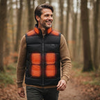 Men's Heated Gilet - Electric Warm Bodywarmer For Outdoors