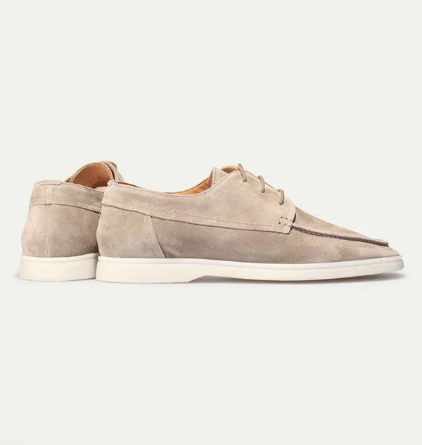 Men’s Luxury Leather Lace-Up Loafers – Formal & Dress Shoes
