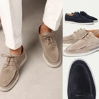 Men’s Luxury Leather Lace-Up Loafers – Formal & Dress Shoes
