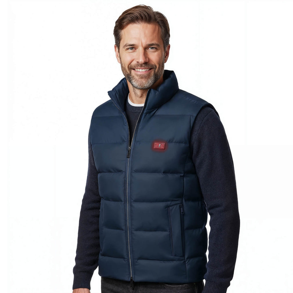 Men's Heated Gilet - Electric Warm Bodywarmer For Outdoors