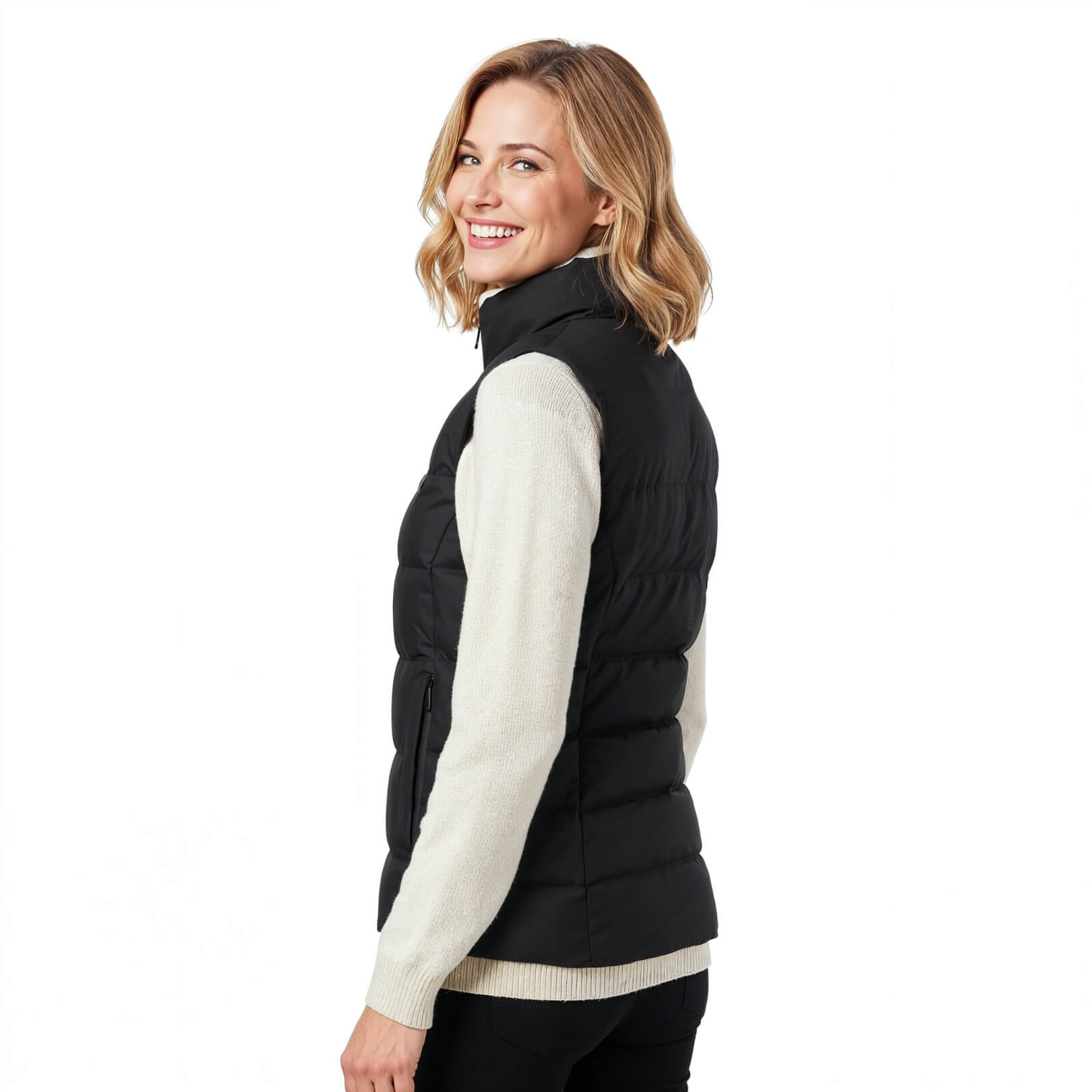 Women’s Heated Gilet – Electric Warm Body Warmer Vest for Outdoor Winter Use