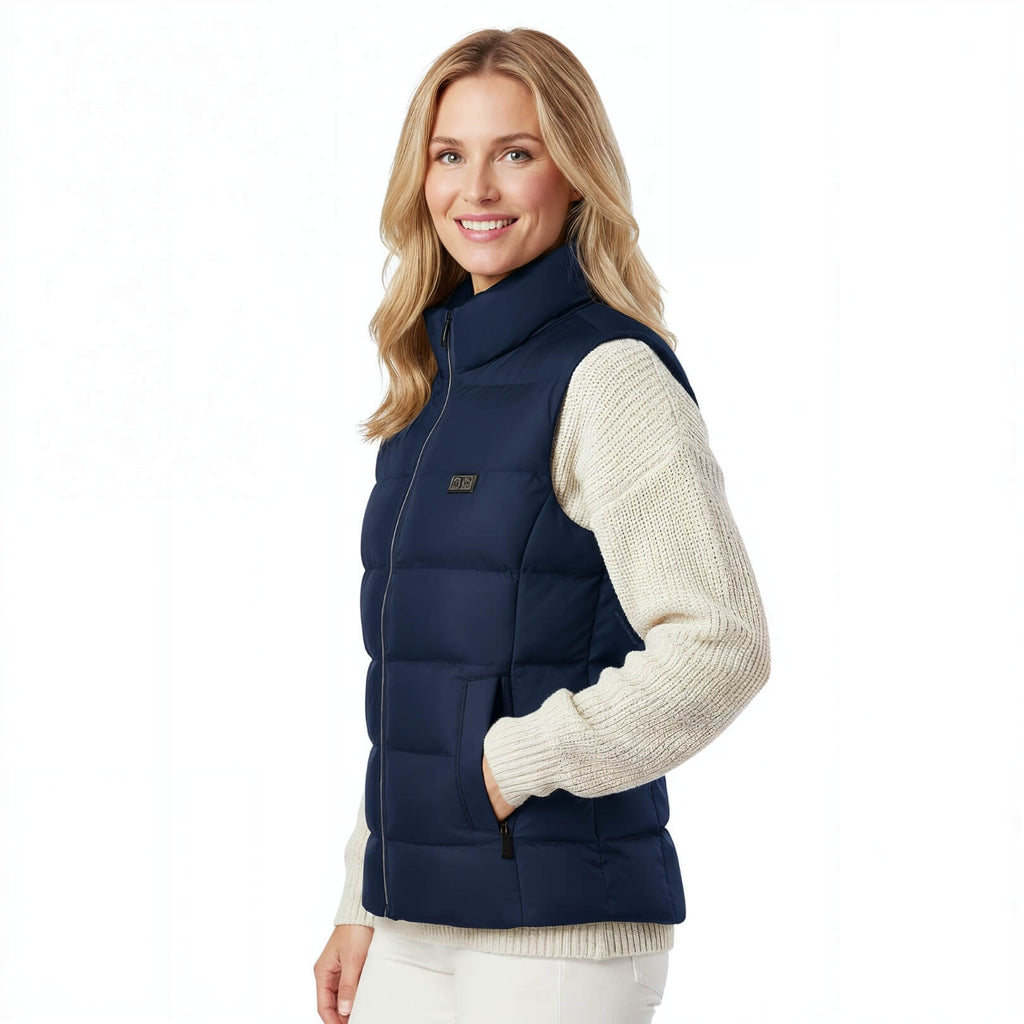 Women’s Heated Gilet – Electric Warm Body Warmer Vest for Outdoor Winter Use