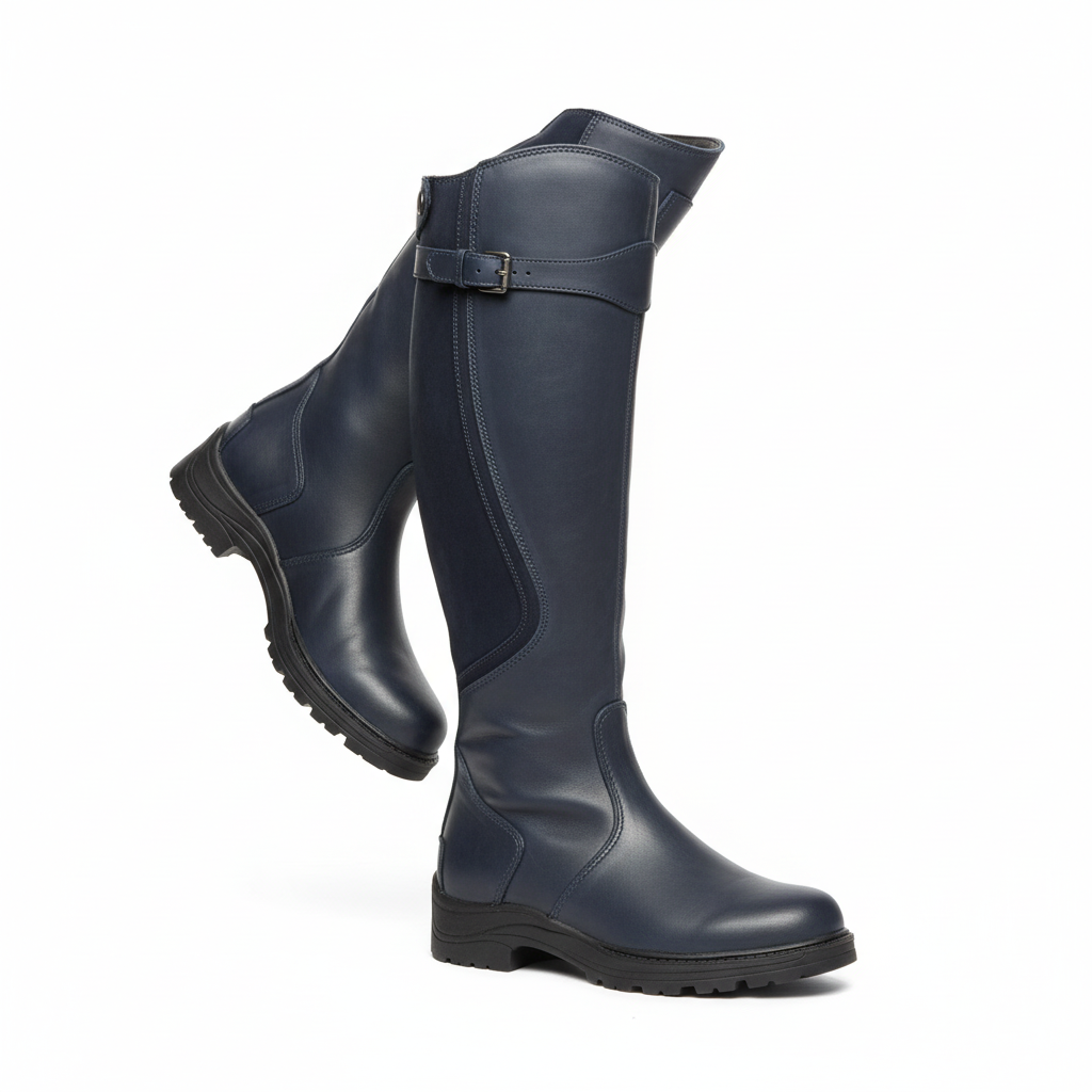 Women's Riding Boots - Waterproof Classic Leather Equestrian Boots