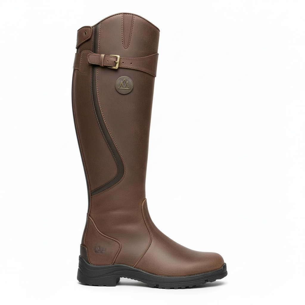 Women's Riding Boots - Waterproof Classic Leather Equestrian Boots
