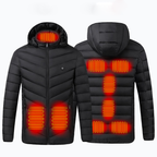 Men's Electric Heated Jacket, Warm Up Winter Coat