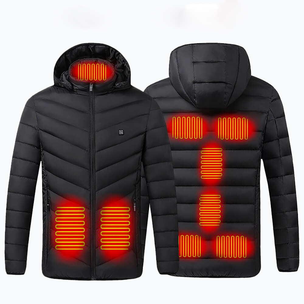 Men's Electric Heated Jacket, Warm Up Winter Coat