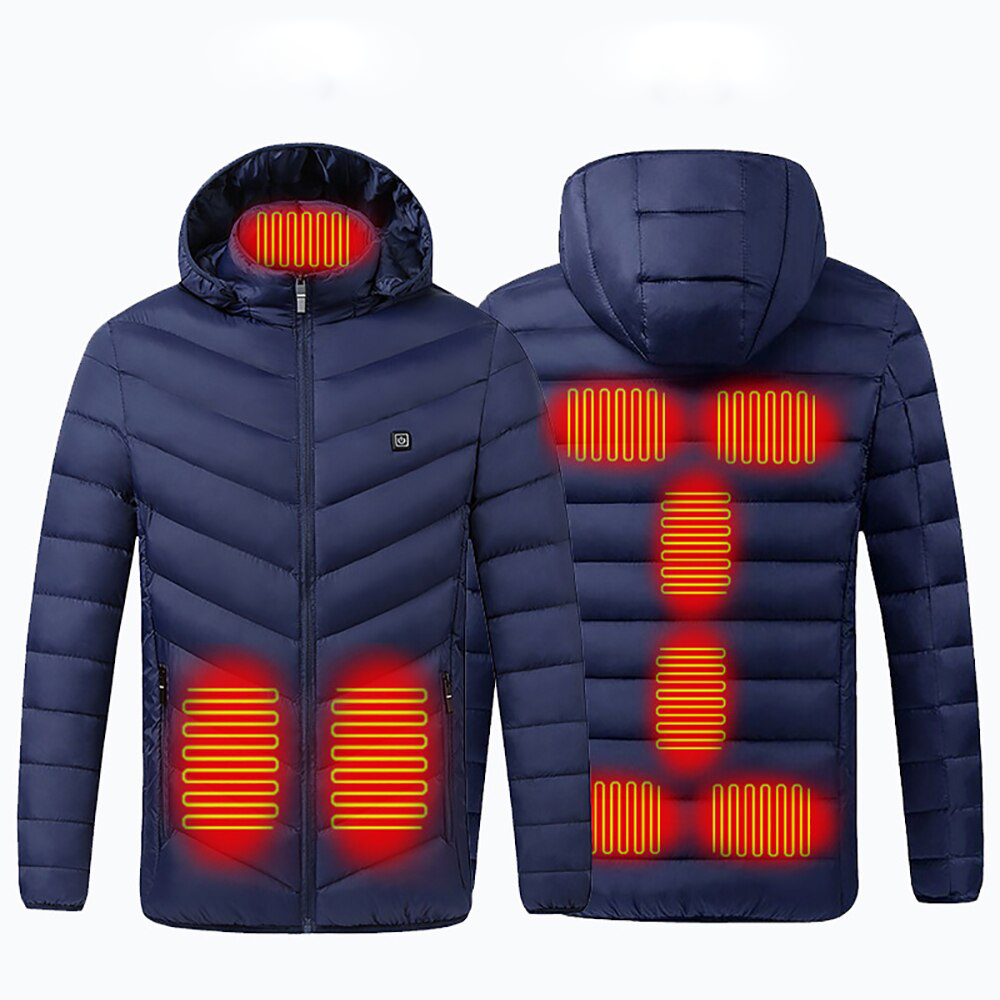 Men's Electric Heated Jacket, Warm Up Winter Coat