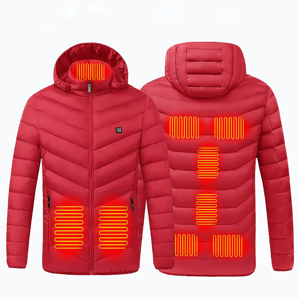 Men's Electric Heated Jacket, Warm Up Winter Coat